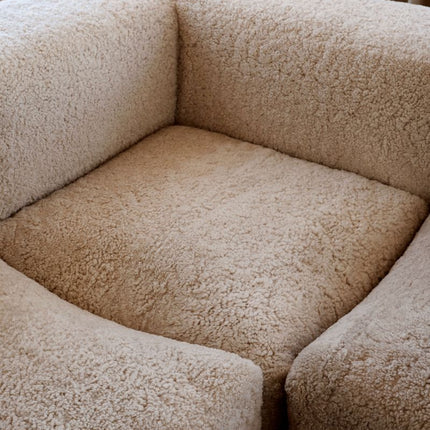 Julian Modular Sofa | Corner, Middle and End Section | New Zealand Curly Pearl