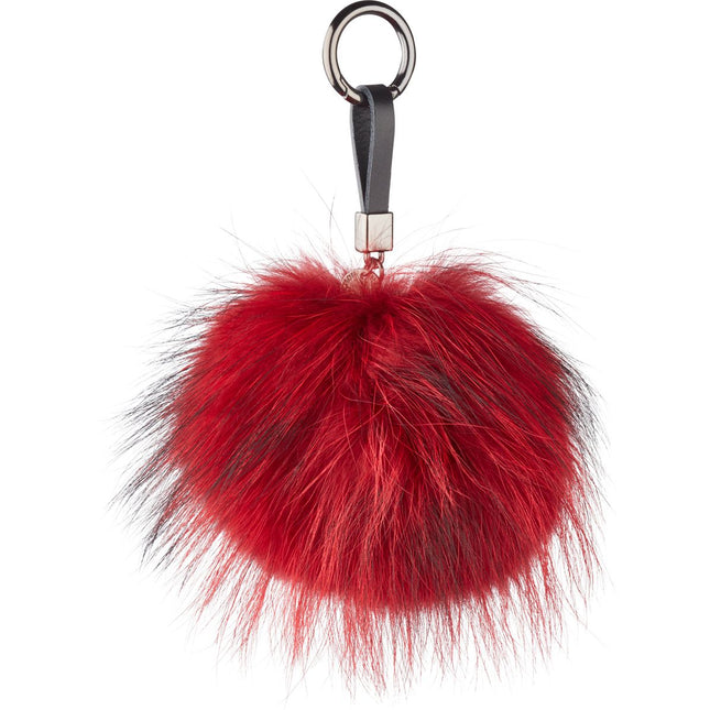 Pompon nyckelring