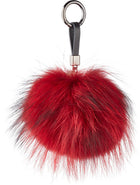 Pompon nyckelring