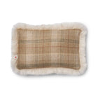 Checked Collection | Ullkudde | Lång lugg | 52x52 cm | 34x52 cm Sand-Beige / Beige 