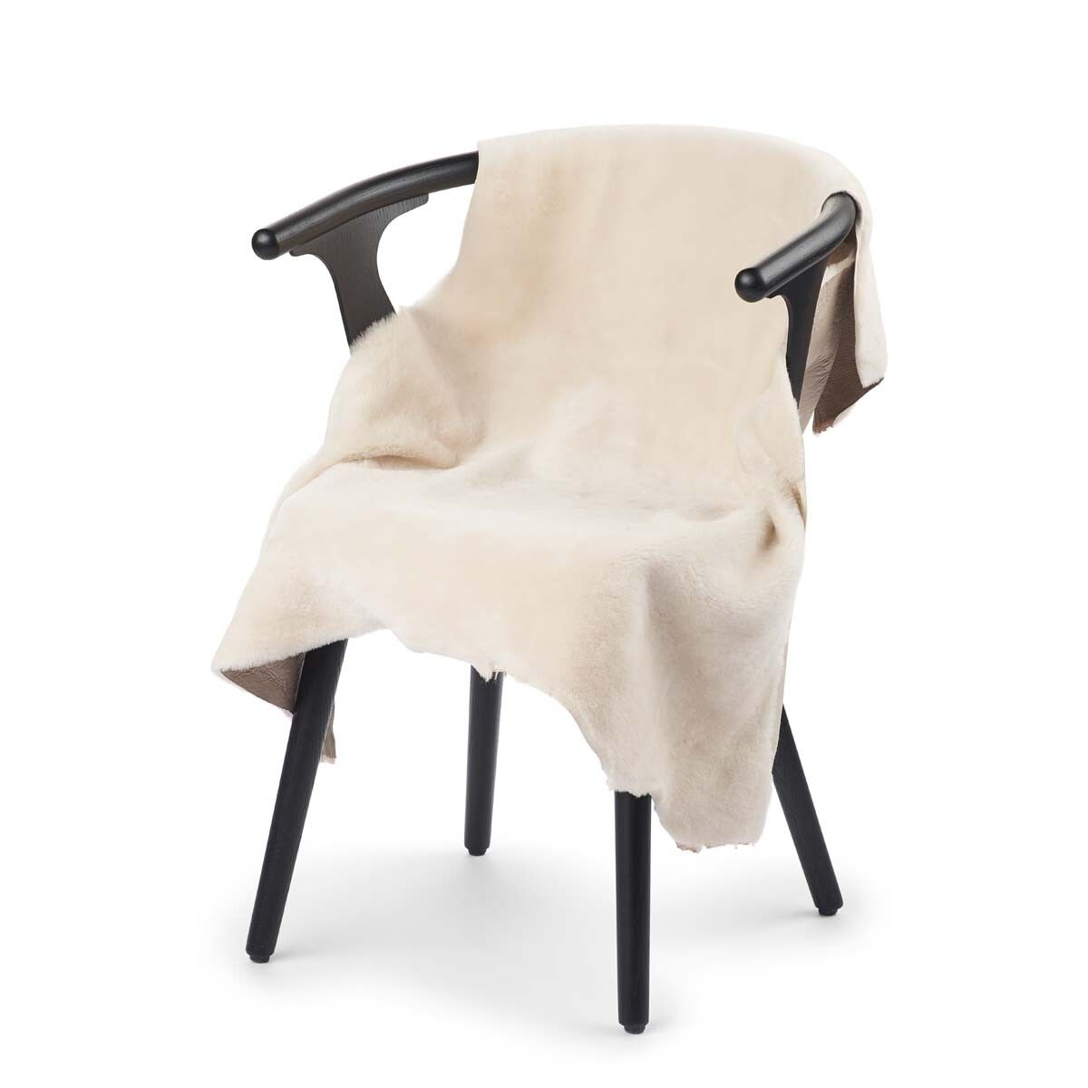 Fårskinn Premium | Kort lugg | 90x60 cm Vit