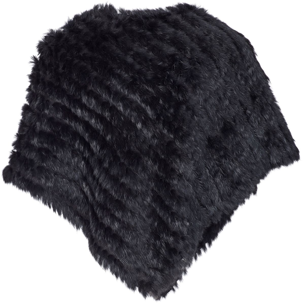 Molly poncho Svart