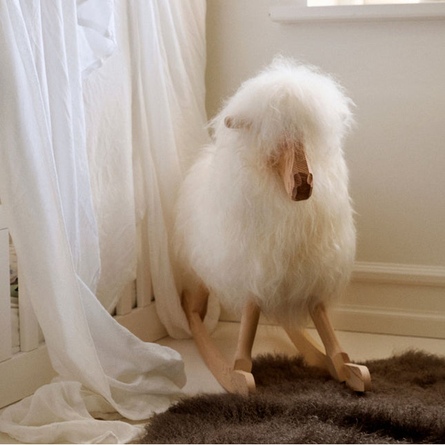 Gungfår | Gotland | L85xB25xH60 cm Gotland naturgrå