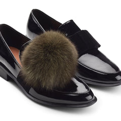 Tofs för skor | Räv | 9 cm