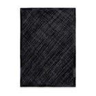 Svart kohudsmatta i design | Brasilien | 200x300 cm | 170x240 cm
