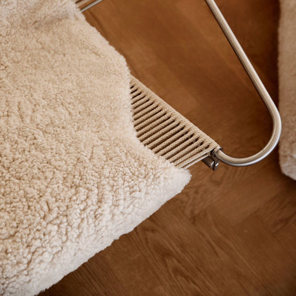 Fårskinn Premium | Kort lugg | 115x60 cm Koksgrå