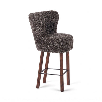 Emilia Barstol | Kort lugg | 57x47x106 cm Cappuccino