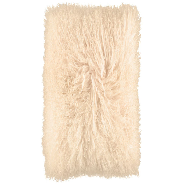 Fårskinnskudde | Lockig | Tibet | 28x56 cm