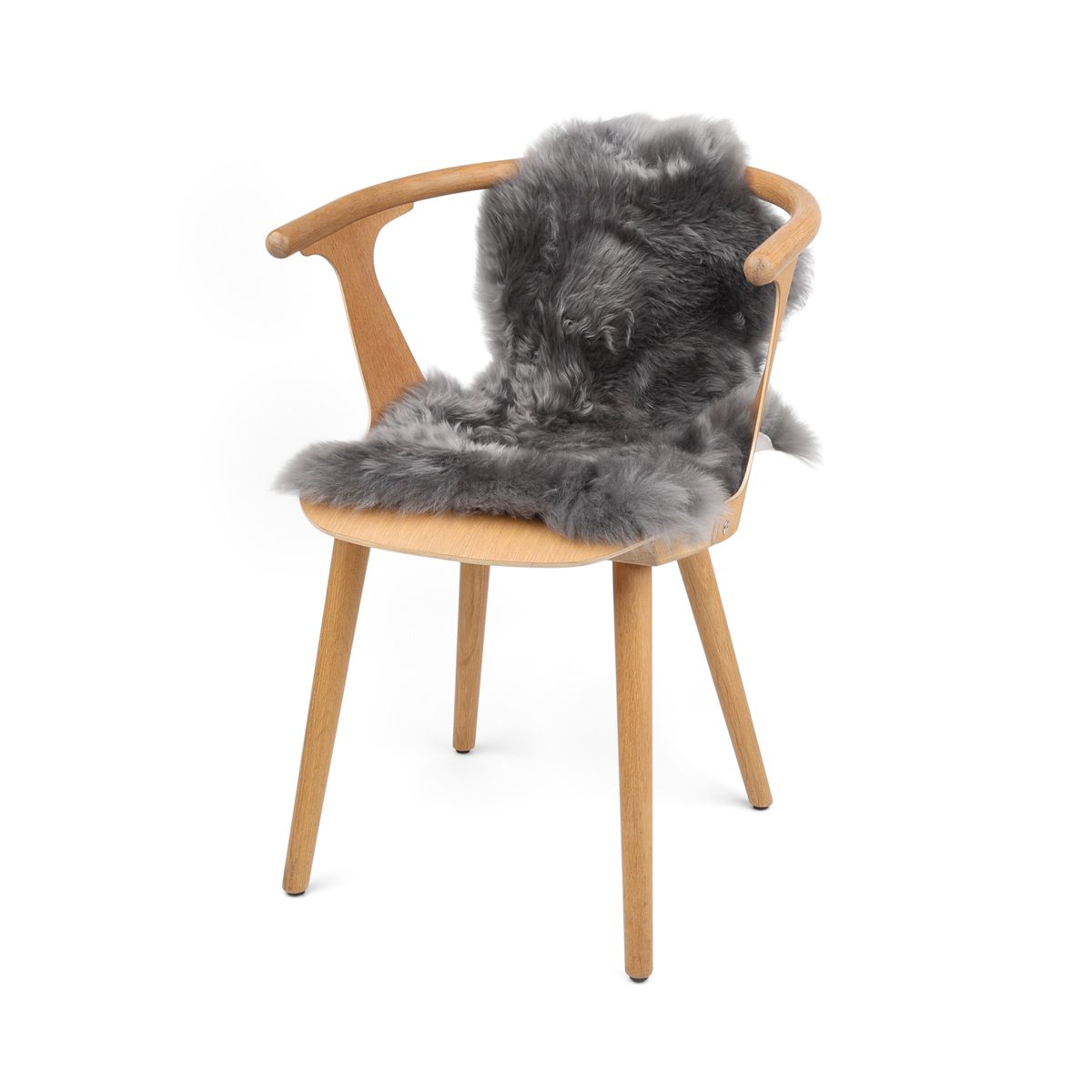 Fårskinn | Nya Zeeland | 70+ cm Merino grå