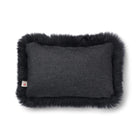 Classic Collection | Ullkudde | Lång lugg | 52x52 cm | 34x52 cm Kolgrå / Svart
