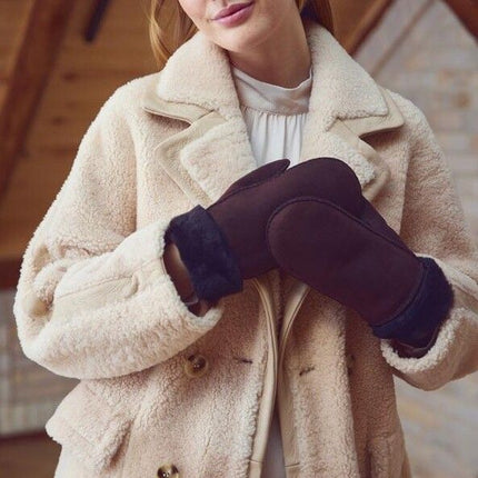 Kristie Vantar | Fårskinn | Dam Svart