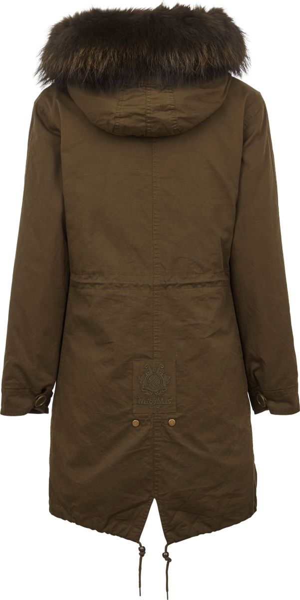 Petra Parkas | Tvättbjörnspäls Grön