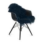 Fårskinn Premium | Lång lugg | 85x50 cm Navy