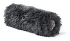 Bolsterkudde | Lång lugg, mockasin | Nya Zeeland | D20xL52 cm Mörkgrå