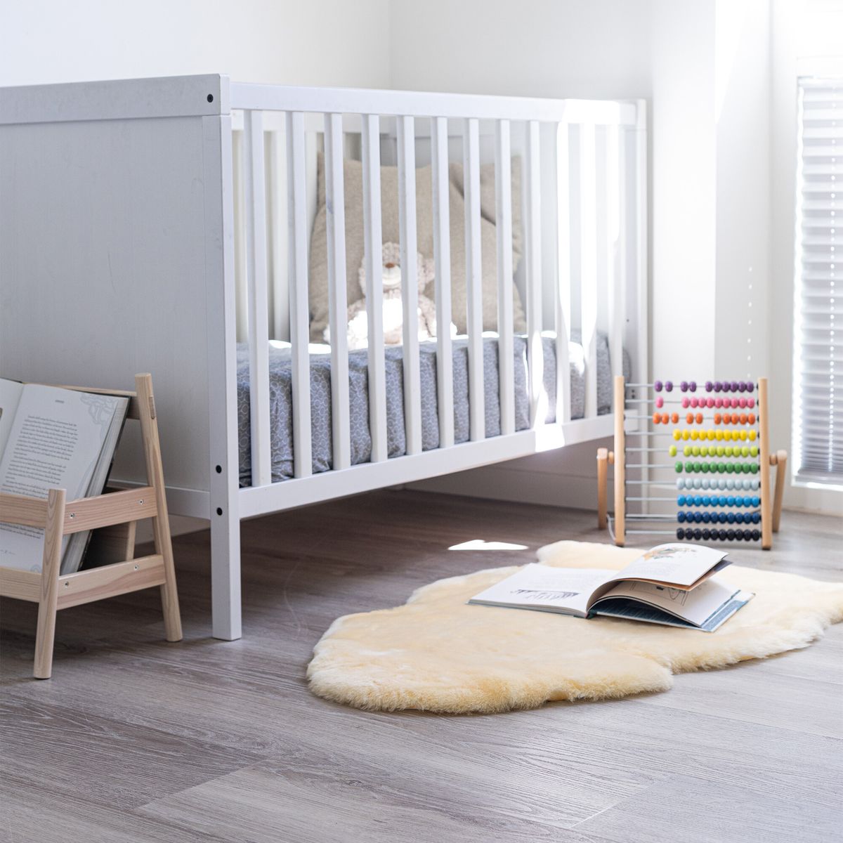 Lammskinn Baby | Till barn & bebisar | Perfekt till barnvagnen | 80 cm Gul Gul