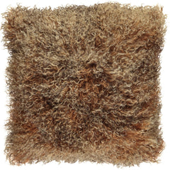 Fårskinnskudde | Lockig | Dubbelsidig | Tibet | 40x40 cm