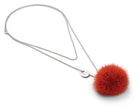 Halsband med minktofs