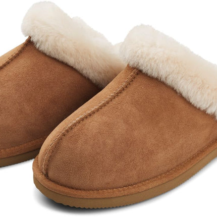 Tofflor | Fårskinn | Utan hälkappa