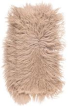 Fårskinnskudde | Lockig | Tibet | 28x56 cm Varm Sand