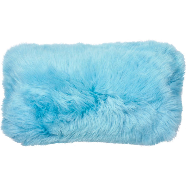 Fårskinnskudde | Lång lugg | Nya Zeeland | Dubbelsidig | 25x50 cm