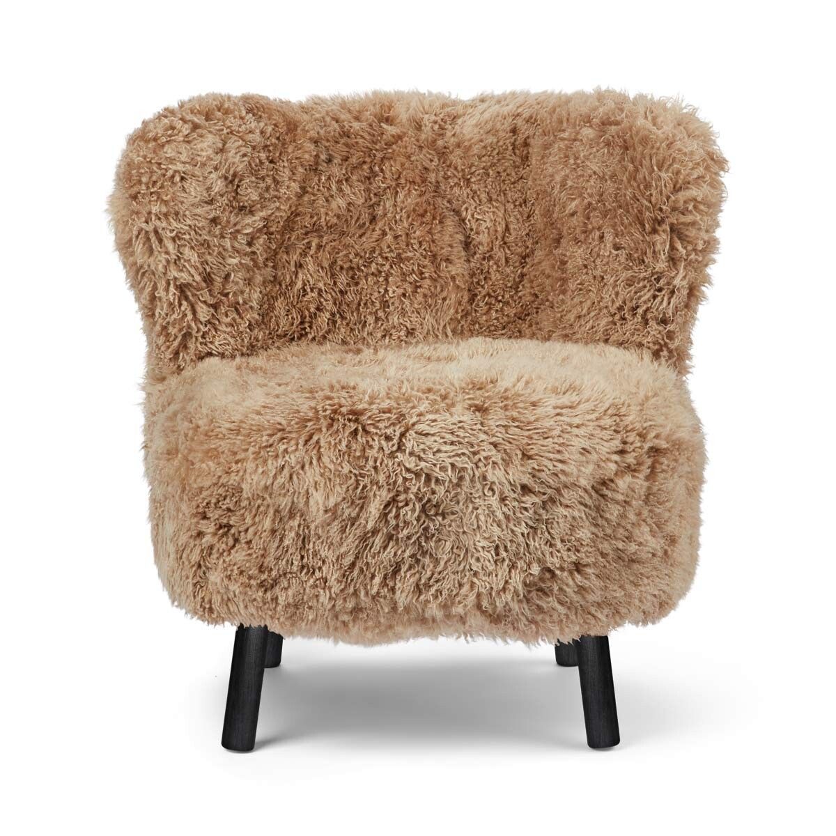 Emil Lounge Chair | Lång lugg Honung