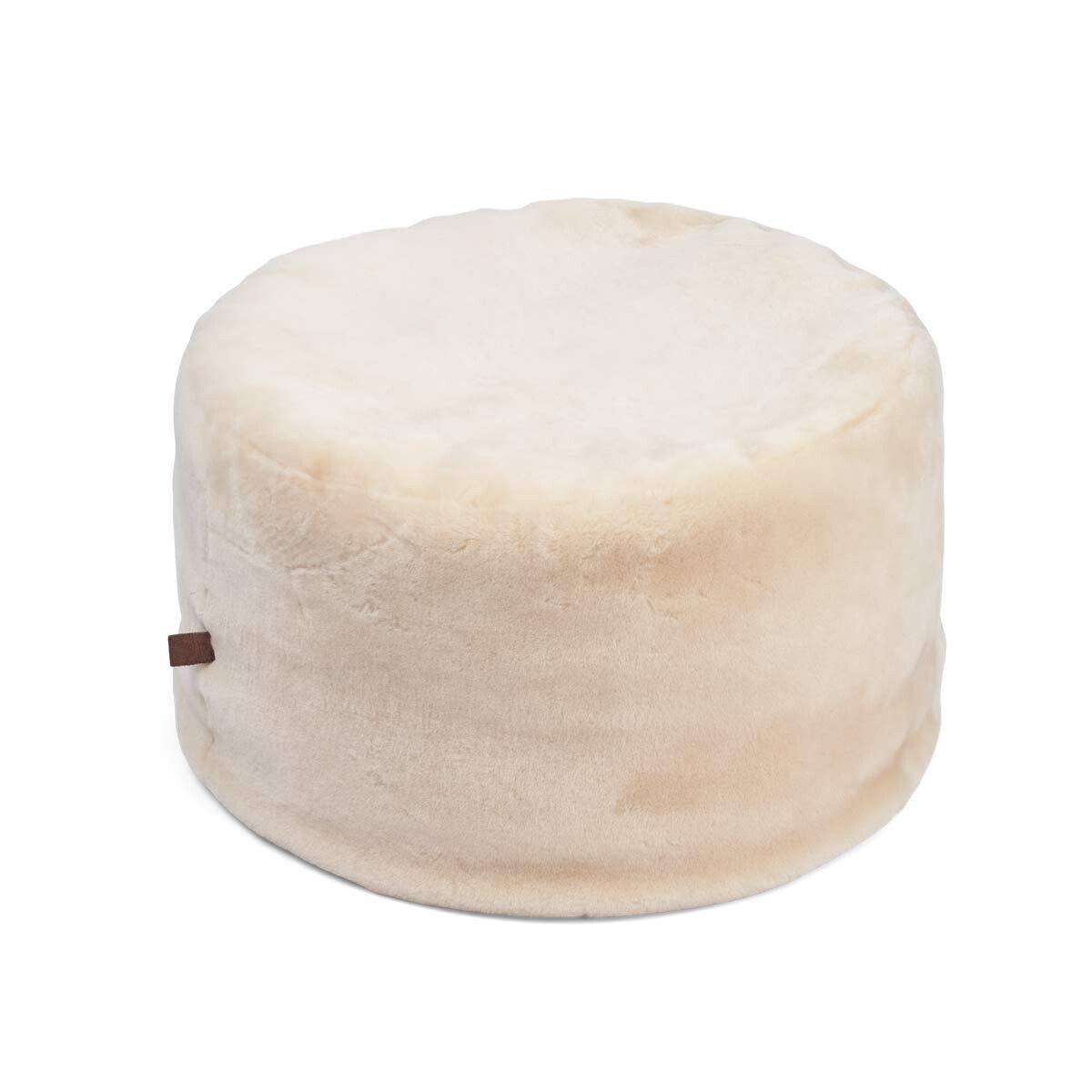 Sittpuff | Mockasin Fårskinn | D55x46 cm