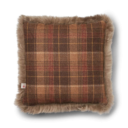 Checked Collection | Ullkudde | Lång lugg | 34x52 cm