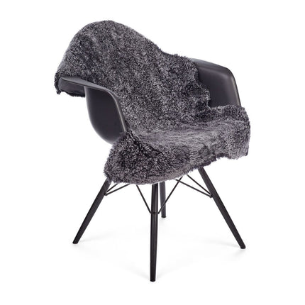 Premium Fårskinn | Kort lugg | Lockig | 100x60 cm