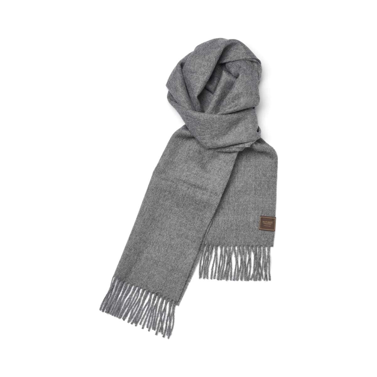 Alpacka halsduk | 100% Baby Alpacka Mörk Grå