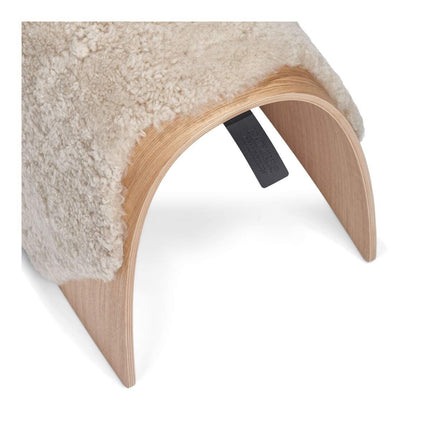 Sheep Stool cover | Kort lugg | Nya Zeeland Pearl