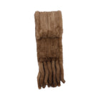 Mink halsduk Beige / Brun