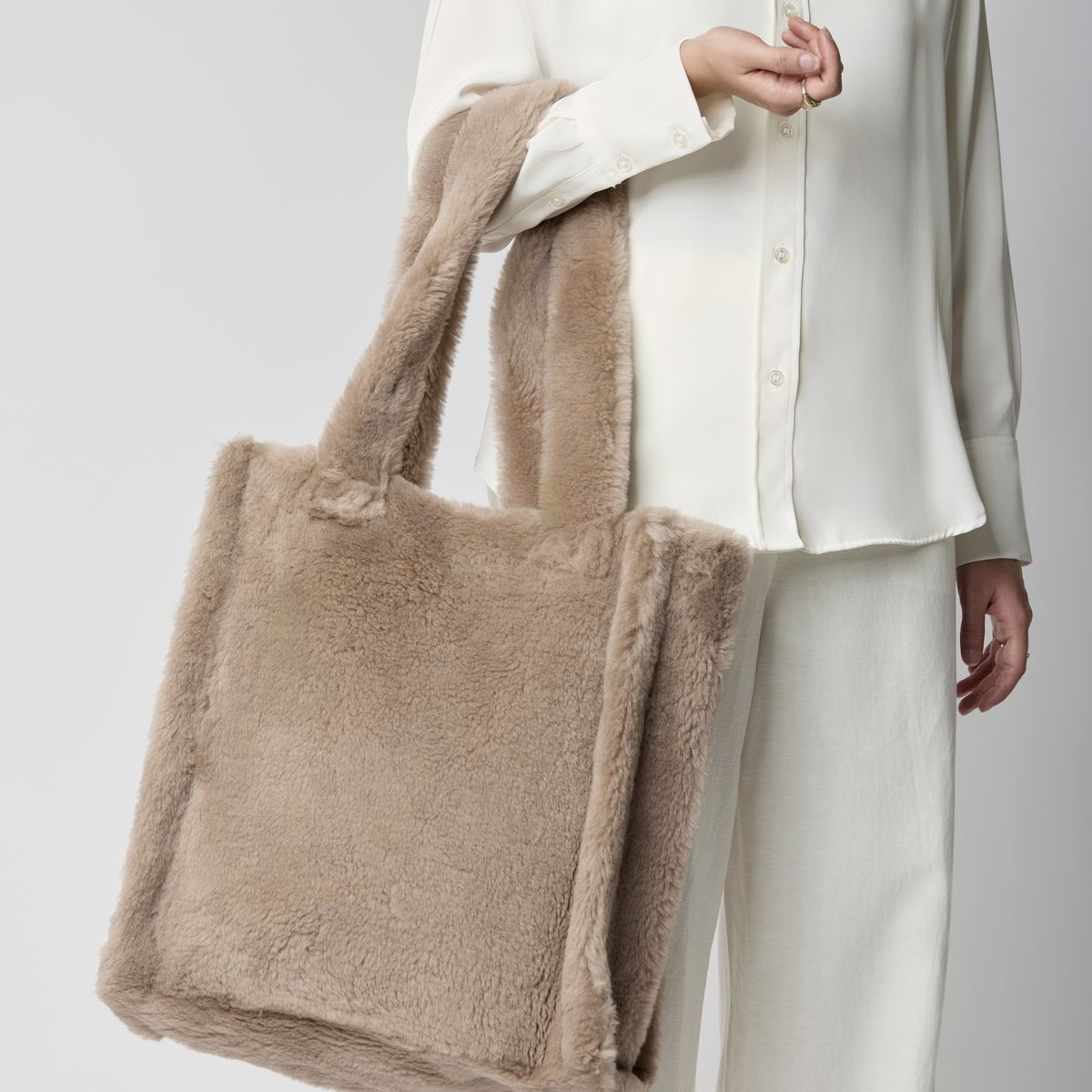 Maxi Glory Shoppingväska  Beige