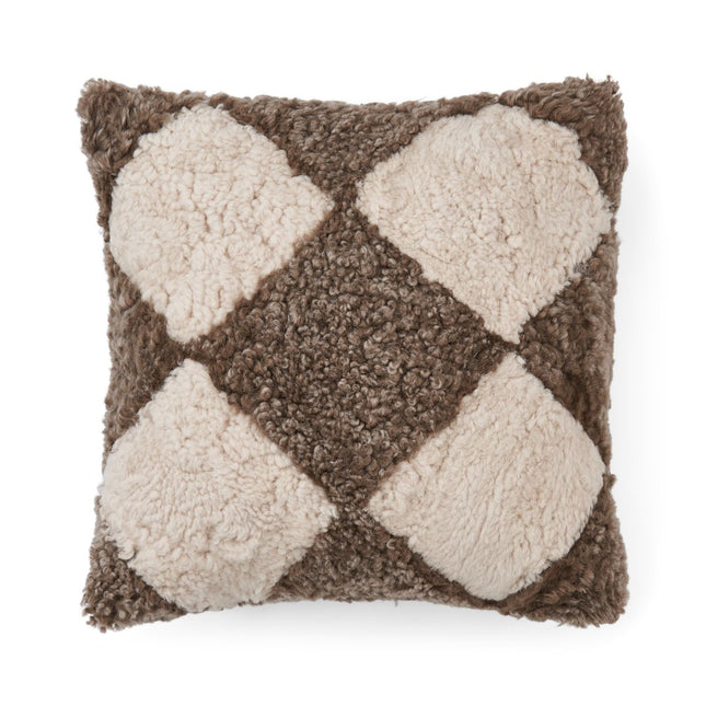 Pattern fårskinnskudde | Kort lugg | Nya Zeeland | 40x40 cm