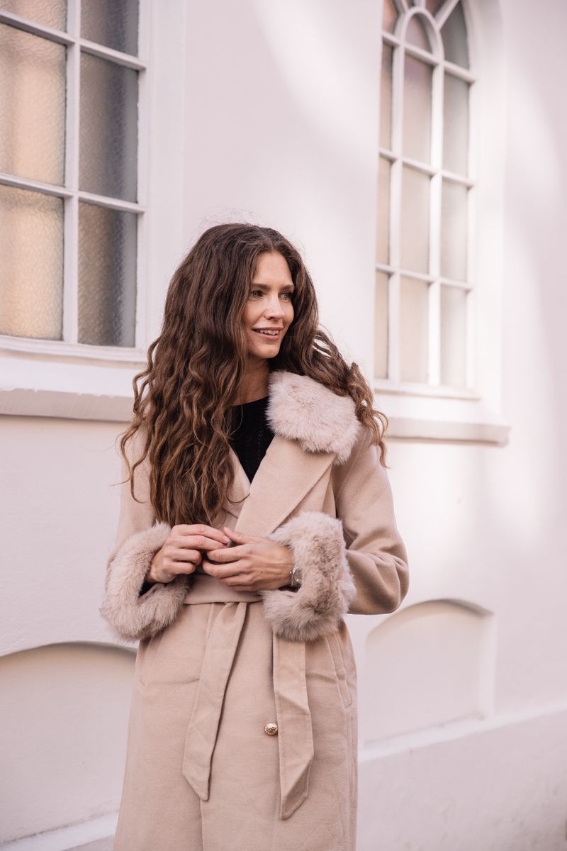 Othilia Kappa | Räv | Ull Beige
