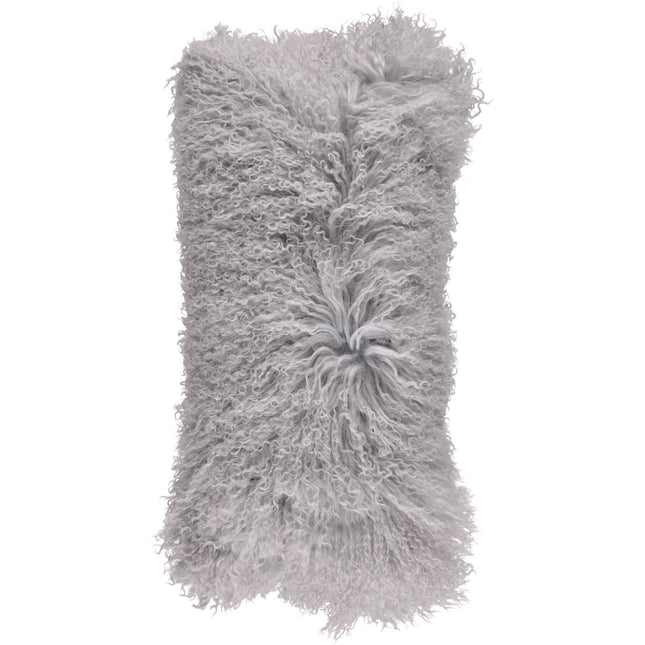 Fårskinnskudde | Lockig | Tibet | 28x56 cm