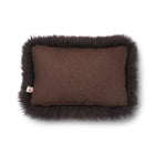 Classic Collection | Ullkudde | Lång lugg | 52x52 cm | 34x52 cm Brun / Choklad