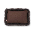 Classic Collection | Ullkudde | Lång lugg | 52x52 cm | 34x52 cm Brun / Valnötsbrun