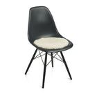 Stolsdyna | Fårskinn | Kort lugg | D38 cm Pearl