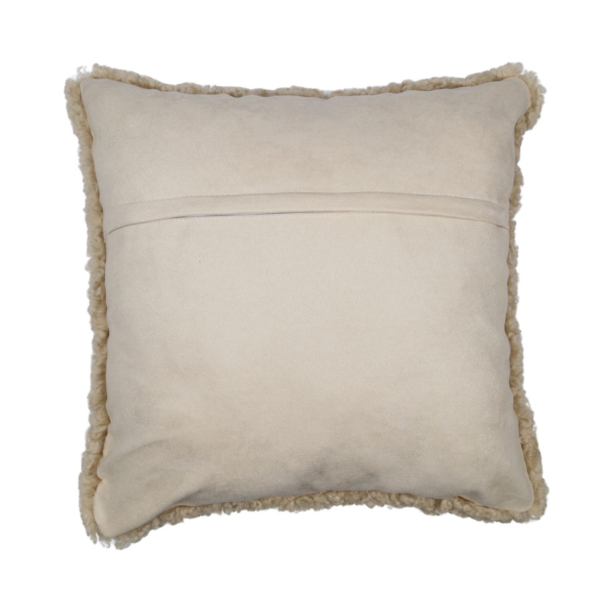 Fårskinnskudde | Kort lugg | Nya Zeeland | 40x40 cm Beige