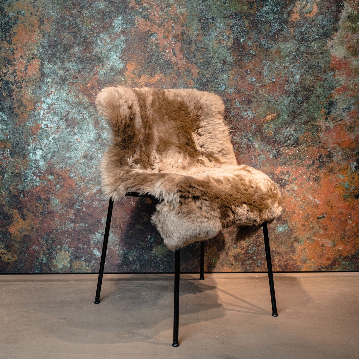 Fellvang Merino Fårskinn | Långhårig | 90x60cm Beige