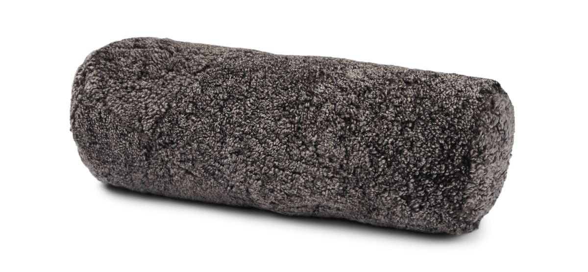 Fårskinnskudde Korallrev | Kort lugg | 20x52 cm Cappuccino