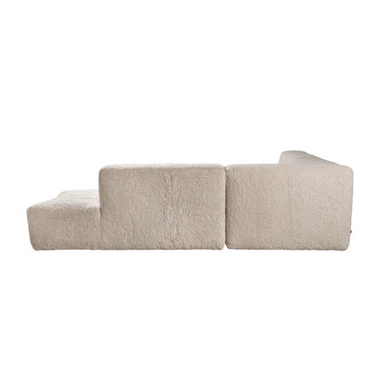 Julian Modular Sofa | Corner, Middle and End Section | New Zealand Curly Pearl