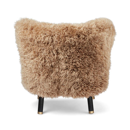 Emil Lounge Chair | Lång lugg Honung