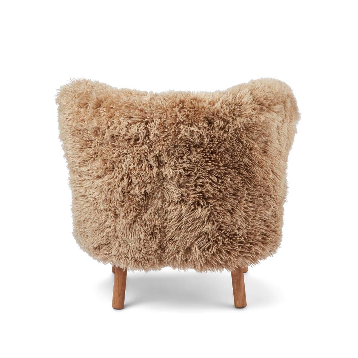 Emil Lounge Chair | Lång lugg Honung