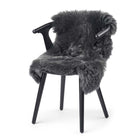 Fårskinn Premium | Lång lugg | 100x60 cm Mörkgrå