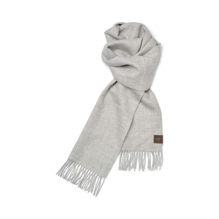 Scarf of Baby Alpaca Ljus Grå