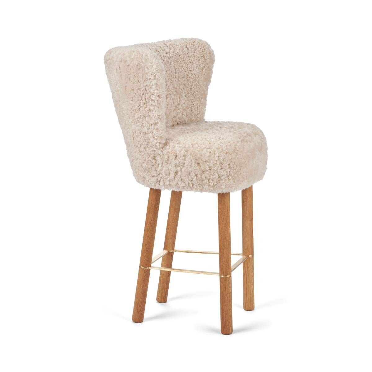Emilia Barstol | Kort lugg | 57x47x106 cm Pearl