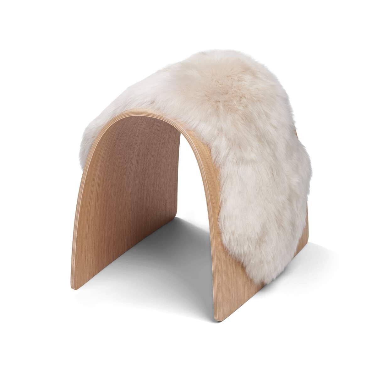 Sheep Stool cover | Lång lugg | Nya Zeeland