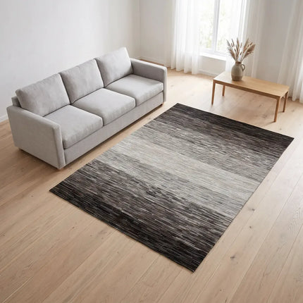 Kohudsmatta med gradientmönster | Brasilien | 200x300 cm | 170x240 cm