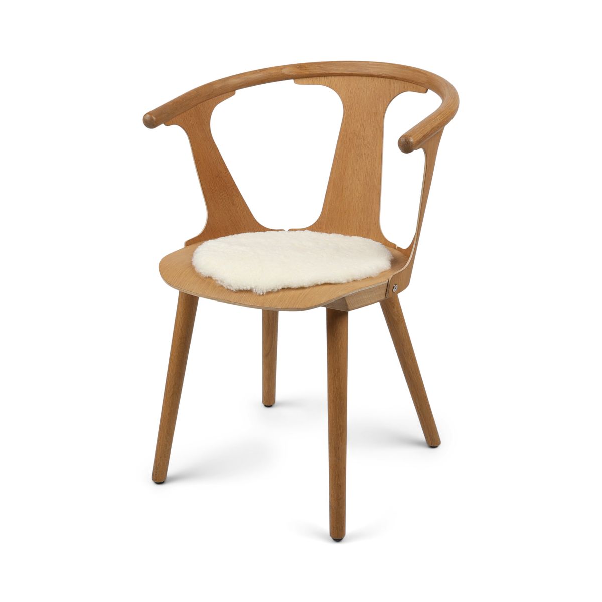 Stolsdyna | Kort lugg | Nya Zeeland | D34 cm Vit